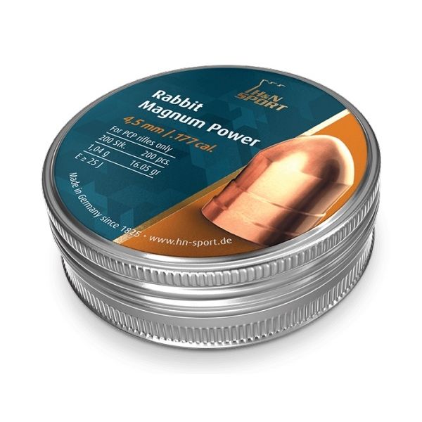 Пули H&N Rabbit Magnum Power 4,5 мм, 1,04 грамм, 200 штук
