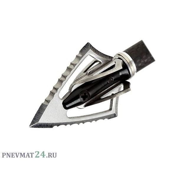 Наконечник CX XT Dual Blade Serrated 100 grn 3 шт.
